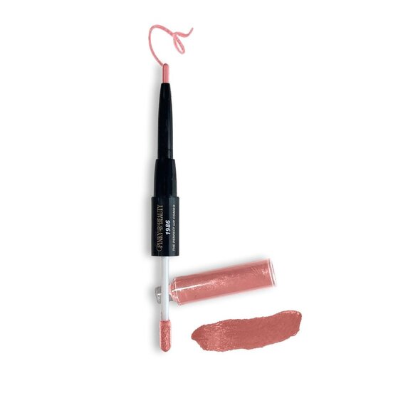 Pinky B Beauty The Perfect Lip Combo 1986 Dual-Ended Matte & Gloss Lipstick New - Picture 2 of 5